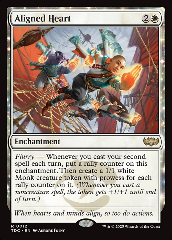 Aligned Heart 12 (Commander: Tarkir: Dragonstorm)  | Good Games Morley