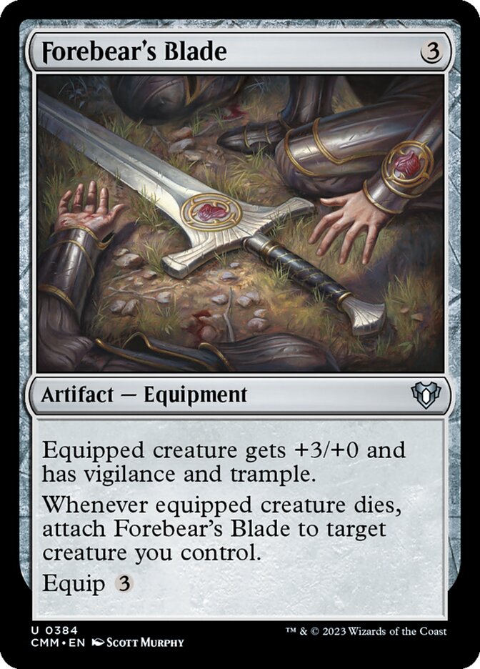 Forebear's Blade 384/451 (Commander Masters)  | Good Games Morley