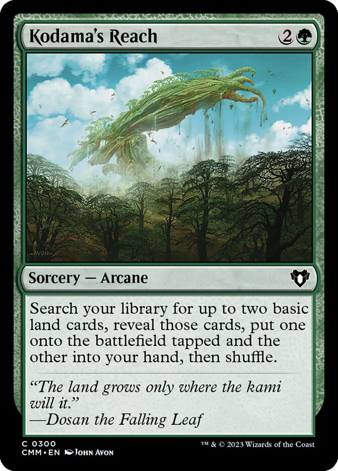 Kodama's Reach 300/451 (Commander Masters)  | Good Games Morley