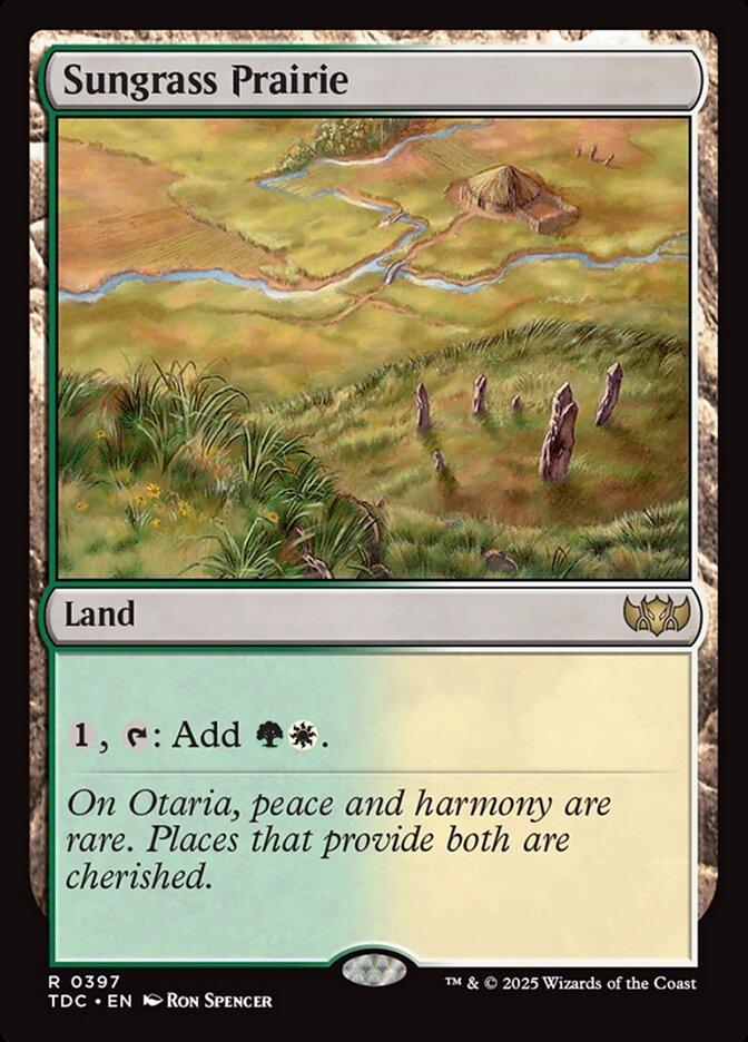 Sungrass Prairie 397 (Commander: Tarkir: Dragonstorm)  | Good Games Morley