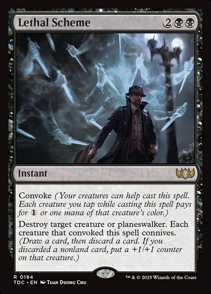 Lethal Scheme 184 (Commander: Tarkir: Dragonstorm)  | Good Games Morley