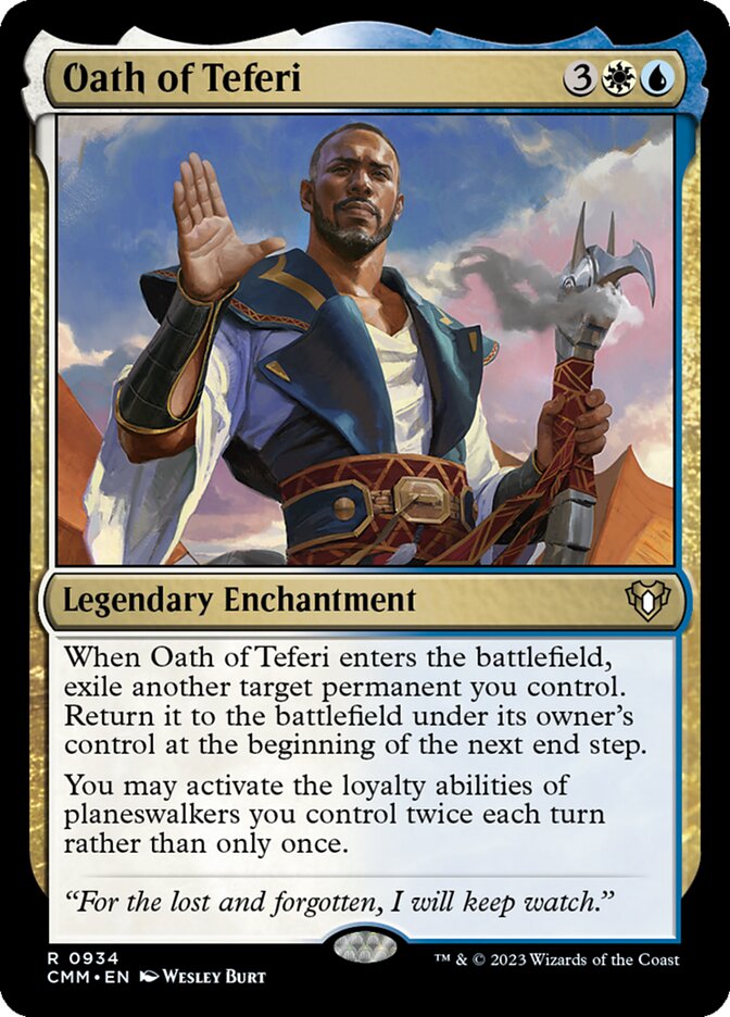 Oath of Teferi 934/451 (Commander Masters)  | Good Games Morley