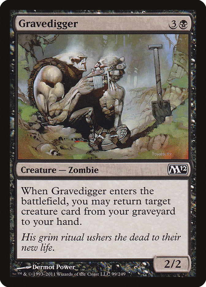 Gravedigger 99/249 (Magic 2012 (M12))  - Foil | Good Games Morley