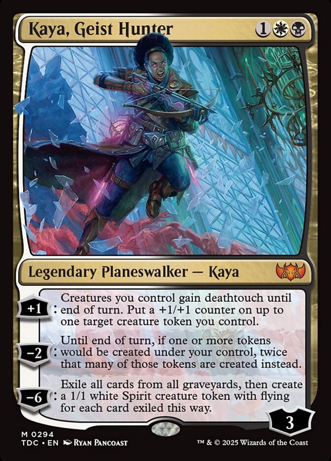 Kaya, Geist Hunter 294 (Commander: Tarkir: Dragonstorm)  | Good Games Morley