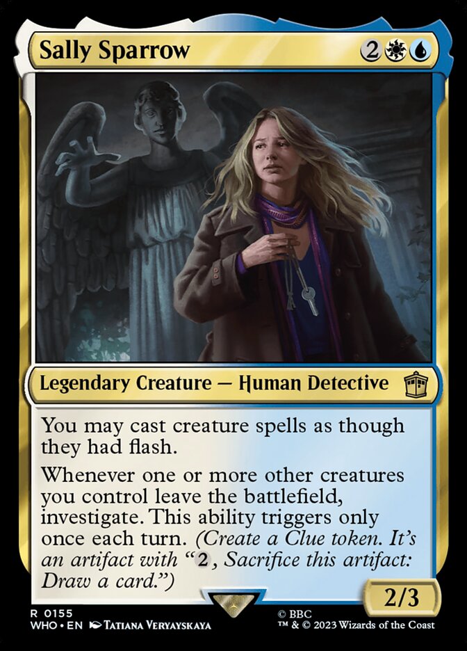Sally Sparrow 155/331 (Universes Beyond: Doctor Who)  | Good Games Morley