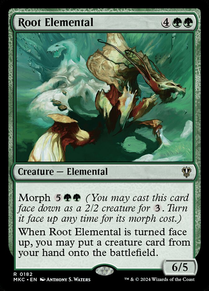 Root Elemental 182/311 (Commander: Murders at Karlov Manor)  | Good Games Morley