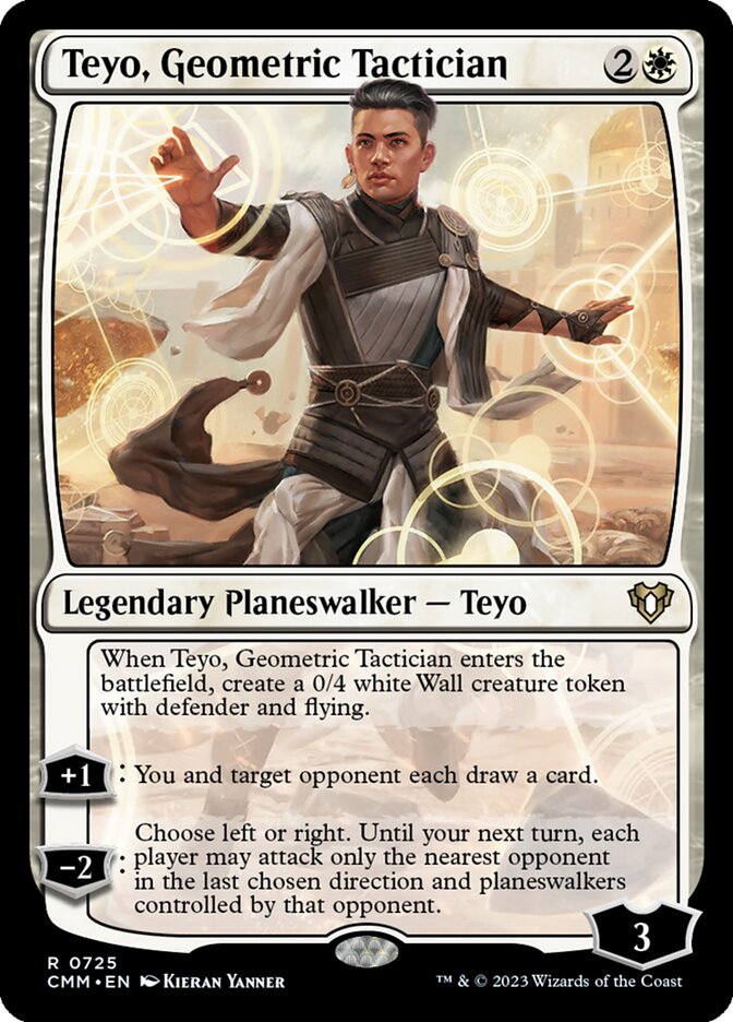 Teyo, Geometric Tactician 725/451 (Commander Masters)  | Good Games Morley
