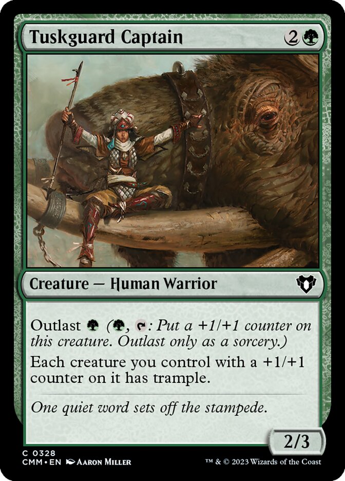 Tuskguard Captain 328/451 (Commander Masters)  | Good Games Morley