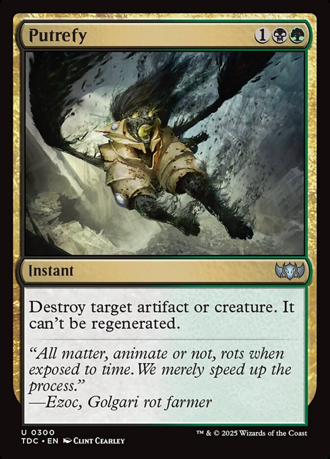 Putrefy 300 (Commander: Tarkir: Dragonstorm)  | Good Games Morley