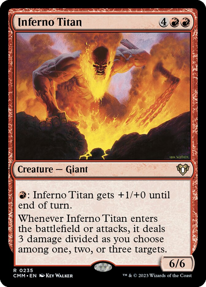 Inferno Titan 235/451 (Commander Masters)  | Good Games Morley