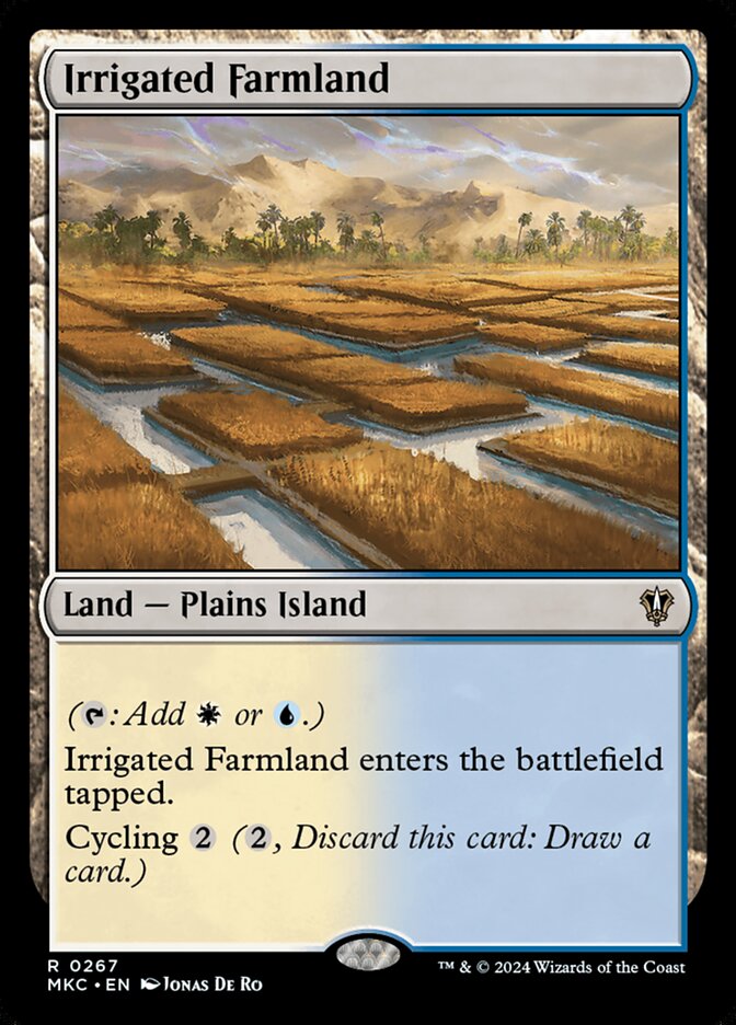 Irrigated Farmland 267/311 (Commander: Murders at Karlov Manor)  | Good Games Morley