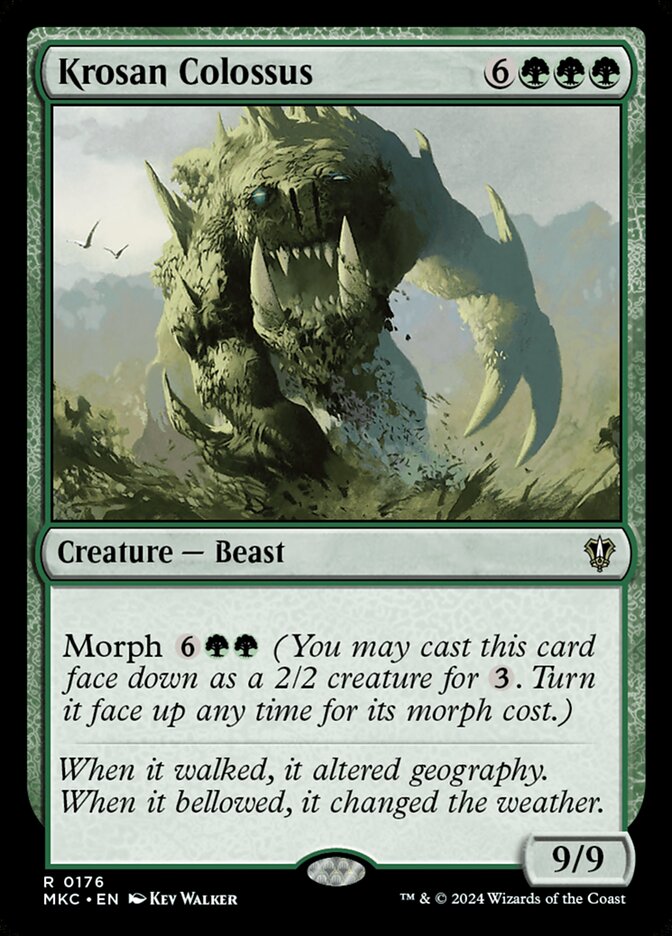 Krosan Colossus 176/311 (Commander: Murders at Karlov Manor)  | Good Games Morley