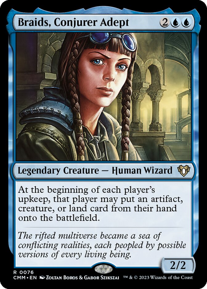 Braids, Conjurer Adept 76/451 (Commander Masters)  | Good Games Morley
