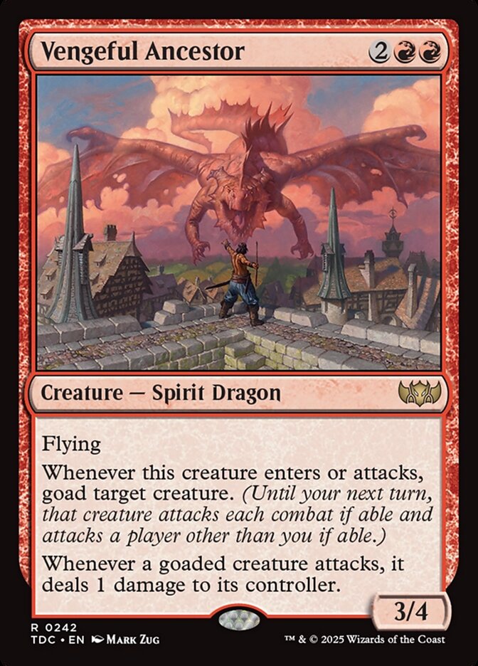 Vengeful Ancestor 242 (Commander: Tarkir: Dragonstorm)  | Good Games Morley