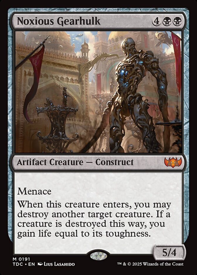 Noxious Gearhulk 191 (Commander: Tarkir: Dragonstorm)  | Good Games Morley