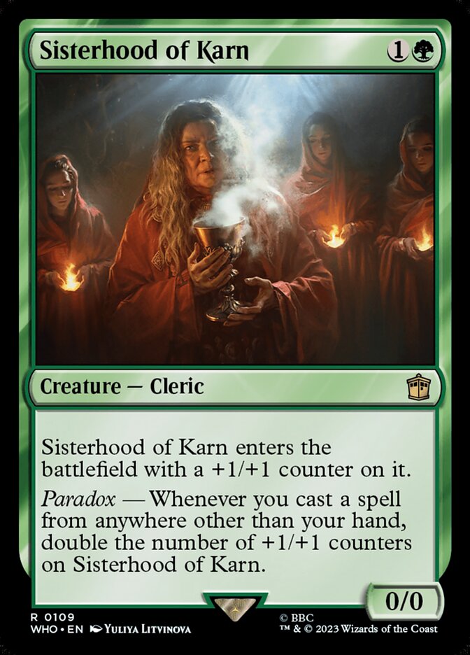 Sisterhood of Karn 109/331 (Universes Beyond: Doctor Who)  | Good Games Morley