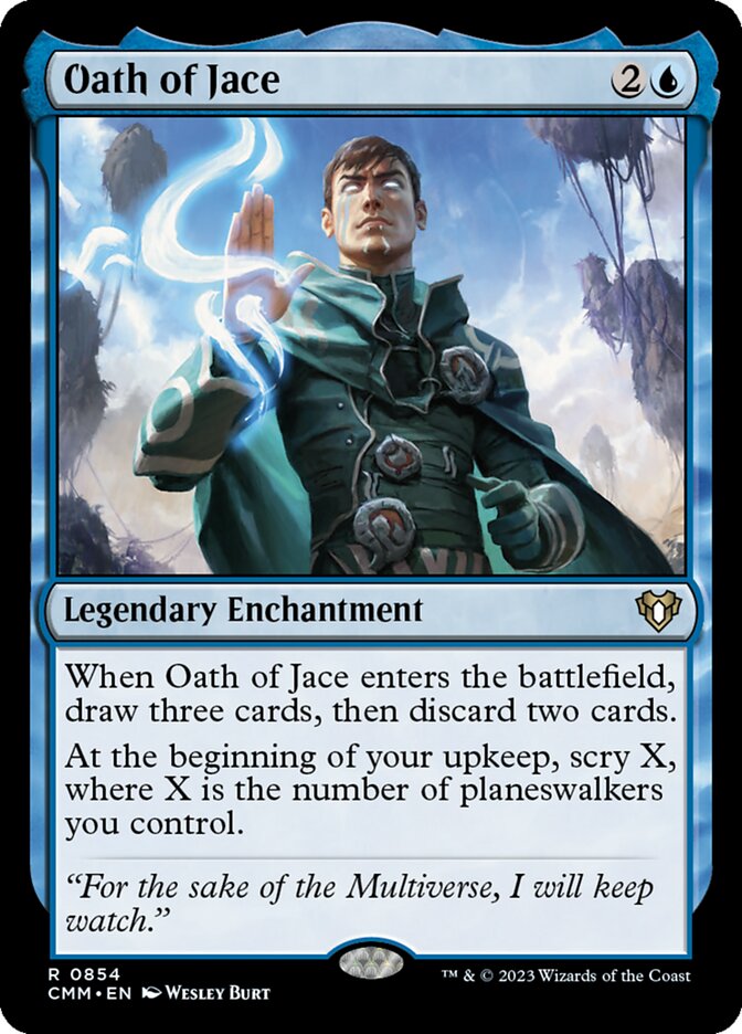 Oath of Jace 854 (Commander Masters)  | Good Games Morley