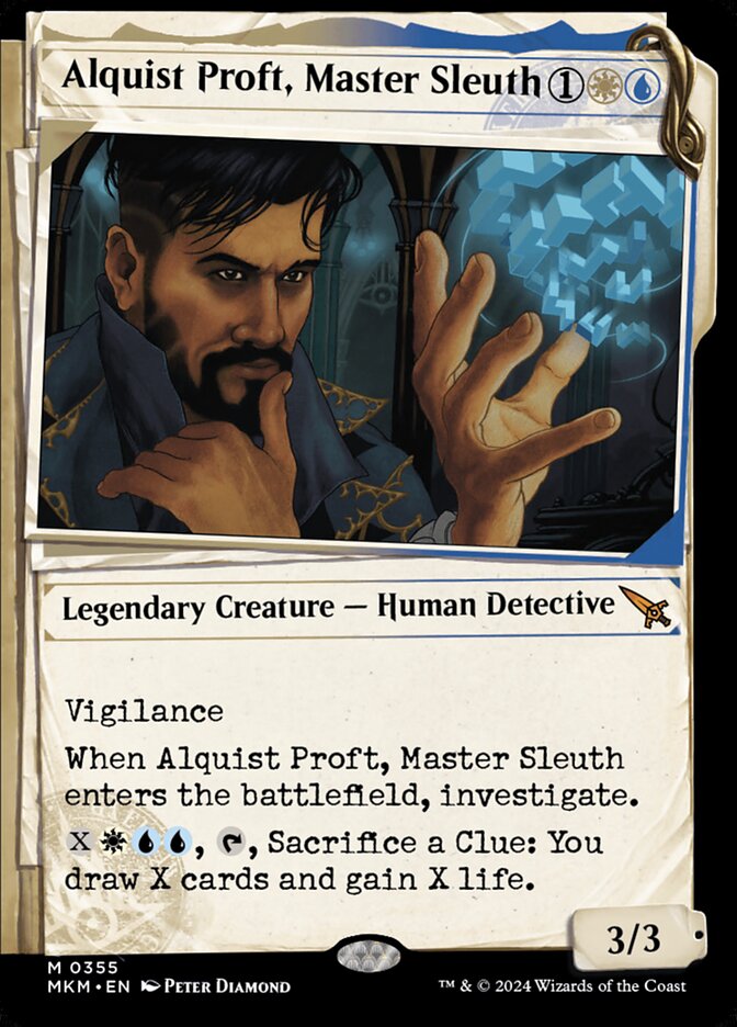 Alquist Proft, Master Sleuth 355/286 (Murders at Karlov Manor)  - Showcase | Good Games Morley
