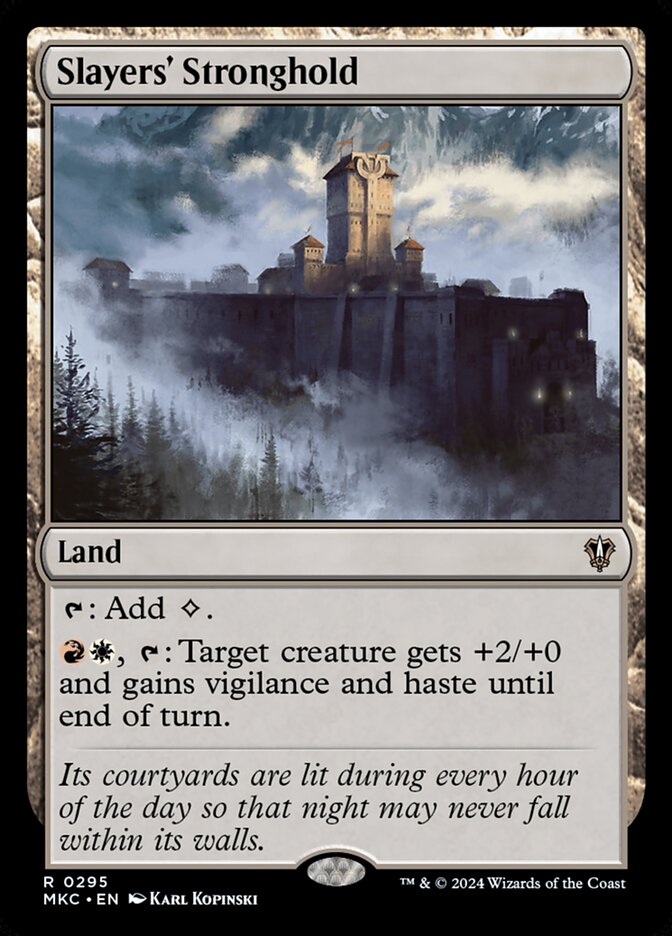 Slayers' Stronghold 295/311 (Commander: Murders at Karlov Manor)  | Good Games Morley