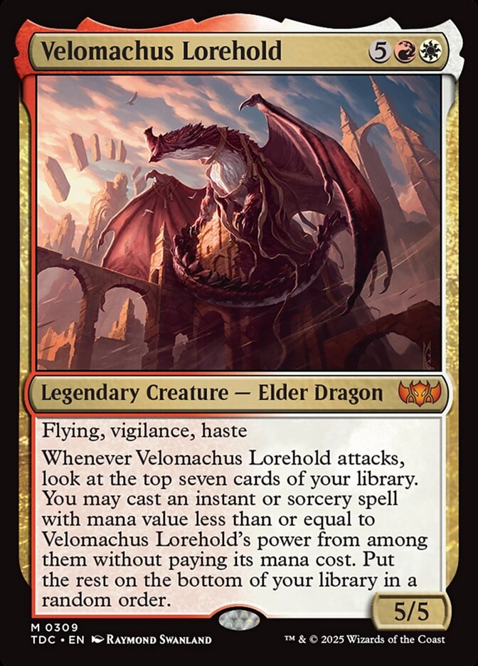 Velomachus Lorehold 309 (Commander: Tarkir: Dragonstorm)  | Good Games Morley