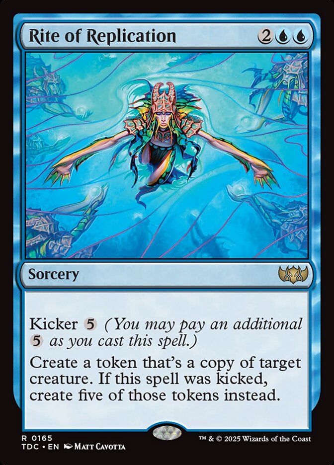 Rite of Replication 165 (Commander: Tarkir: Dragonstorm)  | Good Games Morley