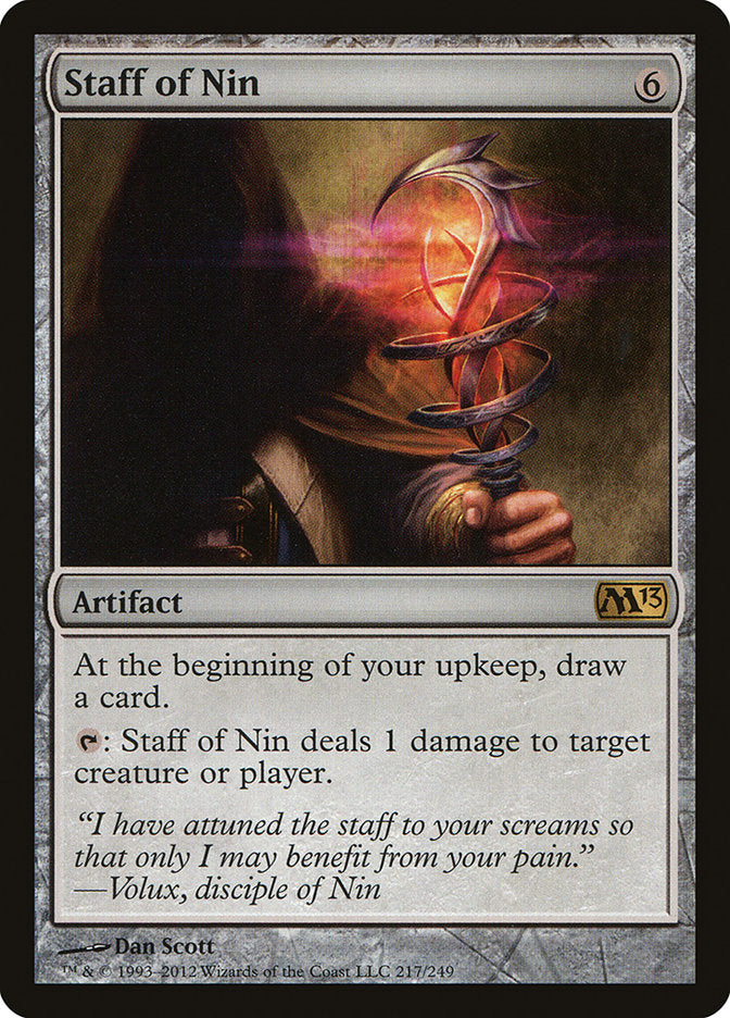 Staff of Nin 217 (Magic 2013 (M13))  | Good Games Morley