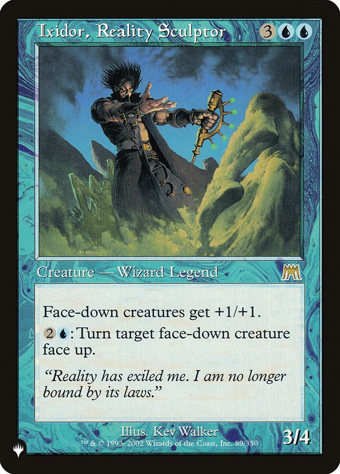 Ixidor Reality Sculptor 89/350 (The List Reprints)  | Good Games Morley