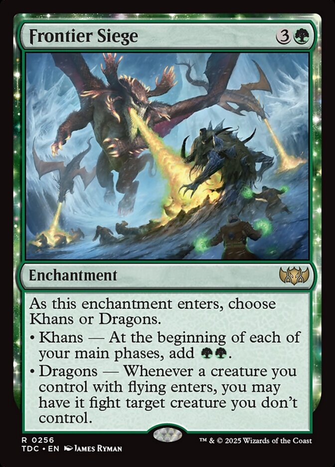 Frontier Siege 256 (Commander: Tarkir: Dragonstorm)  | Good Games Morley