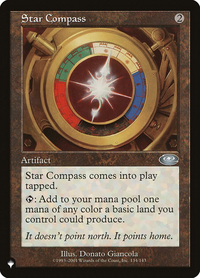 Star Compass PLS-134/5075 (The List Reprints)  | Good Games Morley