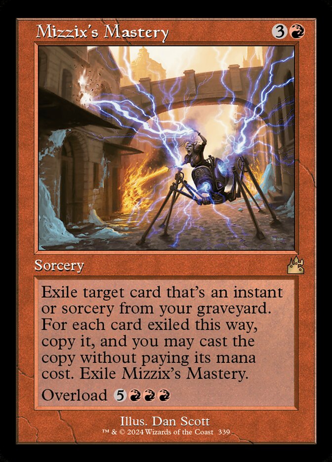 Mizzixs Mastery 339 (Ravnica Remastered)  - Retro Foil | Good Games Morley