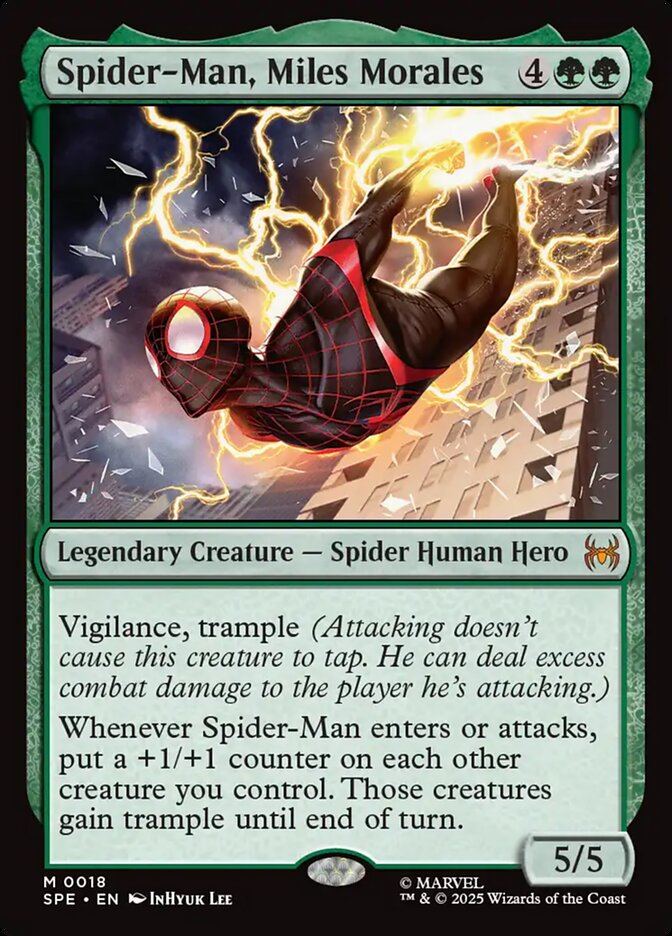 Spider-Man, Miles Morales 18 (Marvel's Spider-Man: Eternal-Legal)  - Foil | Good Games Morley
