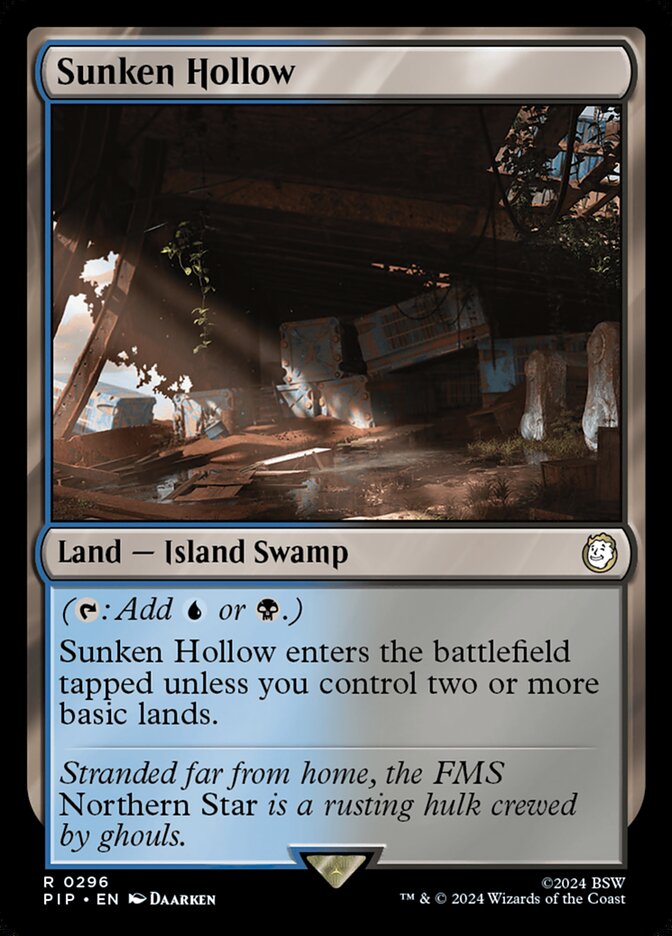 Sunken Hollow 296/326 (Universes Beyond: Fallout)  | Good Games Morley