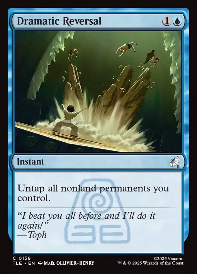 Dramatic Reversal 158/317 (Avatar: The Last Airbender: Eternal-Legal)  - Foil | Good Games Morley