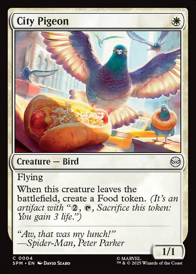 City Pigeon 4/198 (Marvel's Spider-Man)  | Good Games Morley