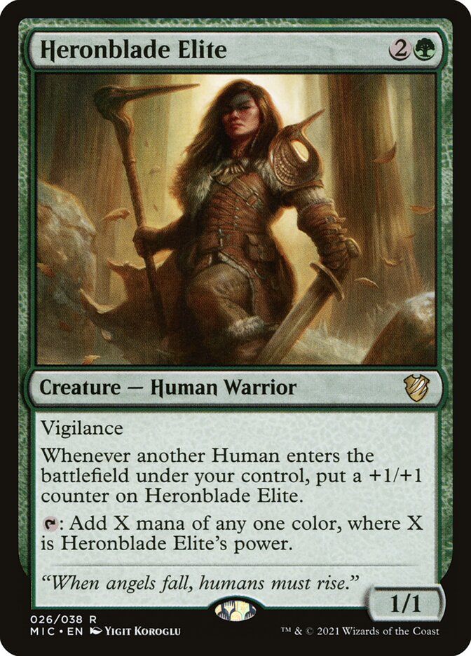 Heronblade Elite 26 (Commander: Innistrad: Midnight Hunt)  | Good Games Morley