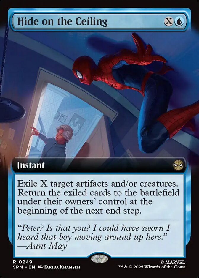 Hide on the Ceiling  249/198 (Marvel's Spider-Man)  - Extended Art | Good Games Morley