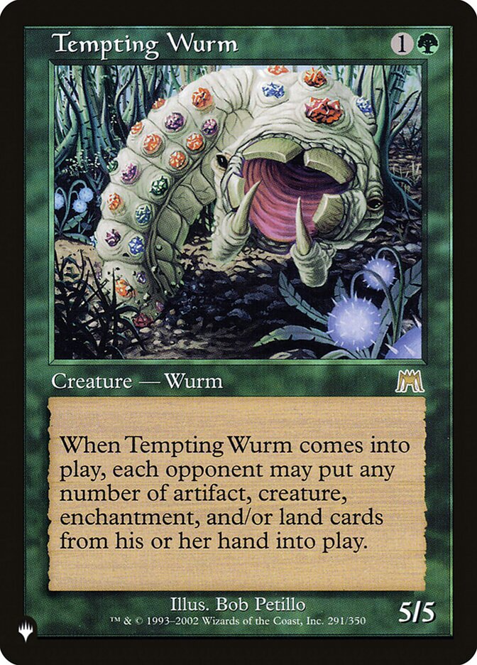 Tempting Wurm ONS-291/5075 (The List Reprints)  | Good Games Morley