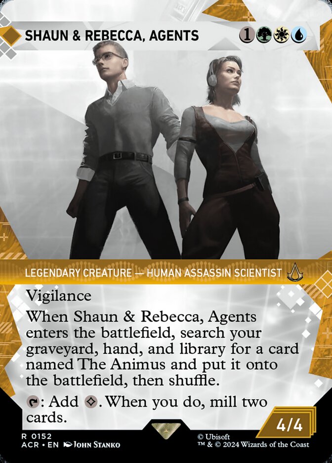 Shaun & Rebecca, Agents 152/110 (Universes Beyond: Assassin's Creed)  | Good Games Morley