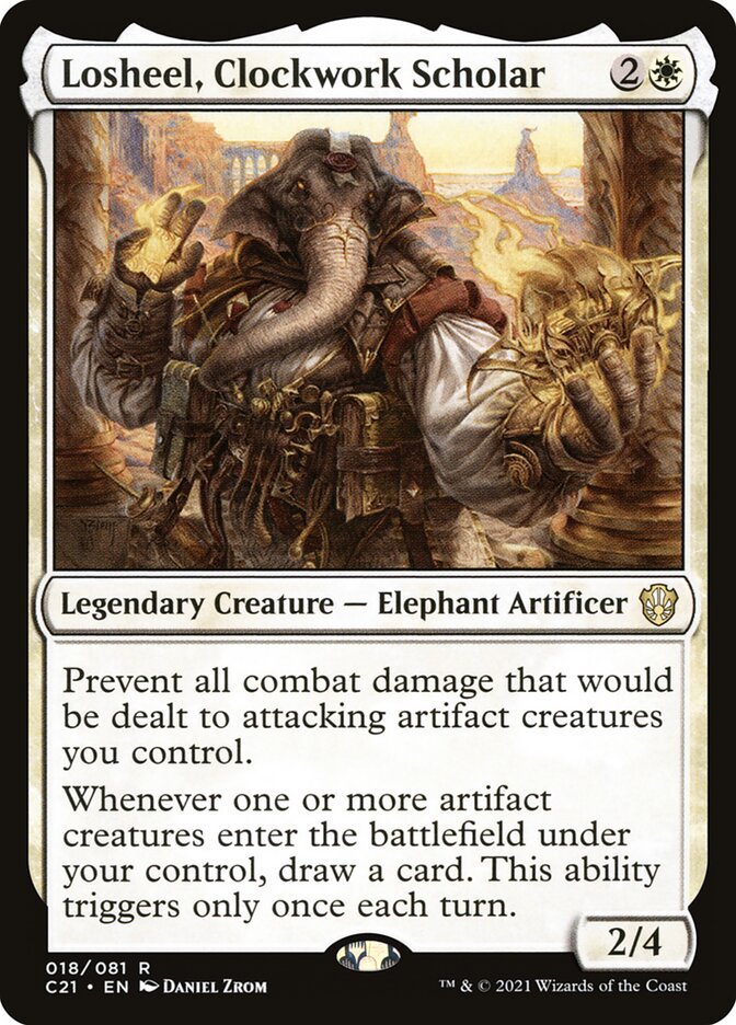 Losheel, Clockwork Scholar 18/81 (Commander 2021)  | Good Games Morley