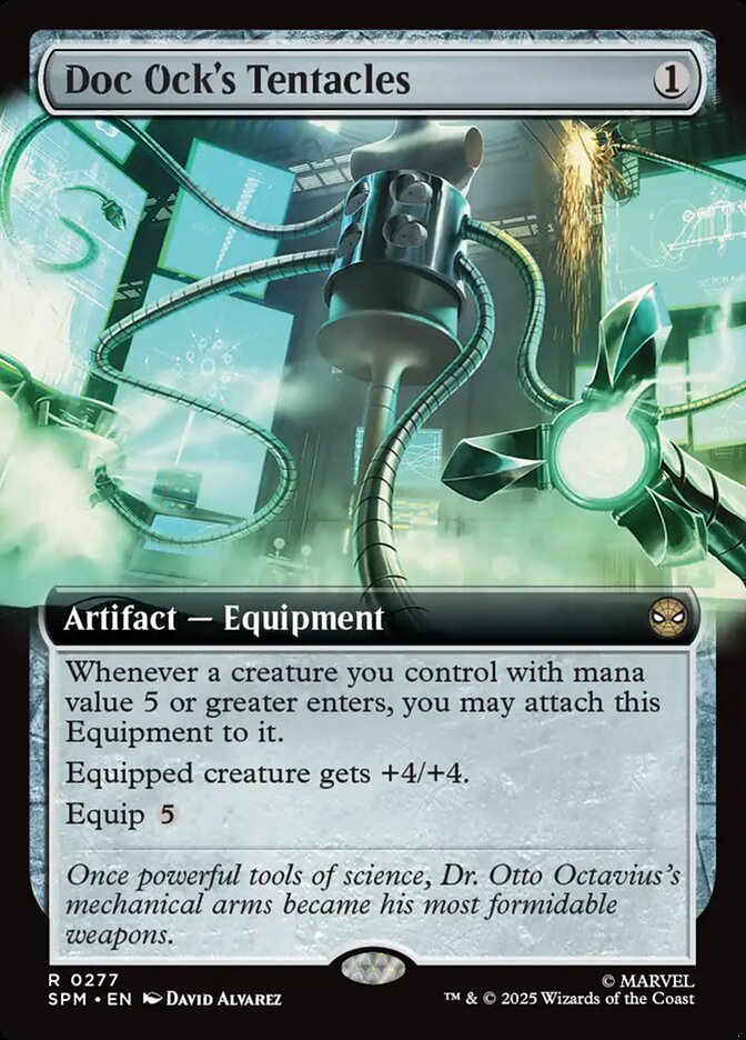 Doc Ock's Tentacles 277/198 (Marvel's Spider-Man)  - Extended Art Foil | Good Games Morley