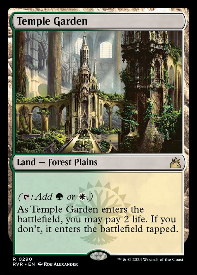 Temple Garden 290/291 (Ravnica Remastered)  | Good Games Morley