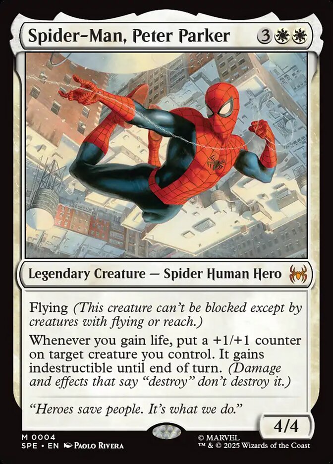 Spider-Man, Peter Parker 4/20 (Marvel's Spider-Man: Eternal-Legal)  - Foil | Good Games Morley
