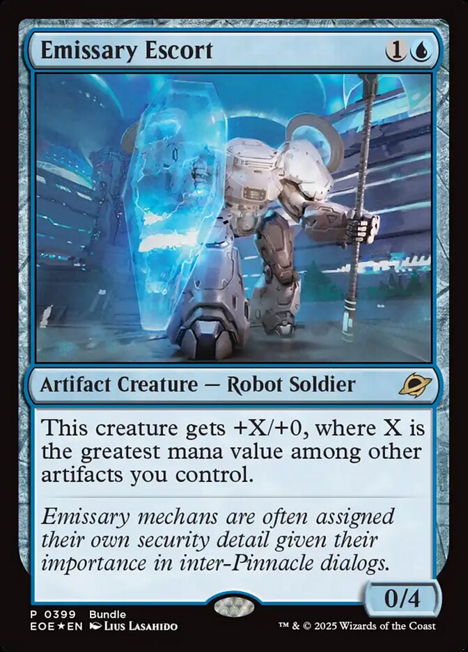Emissary Escort 399/276 (Unique and Miscellaneous Promos)  - Foil | Good Games Morley