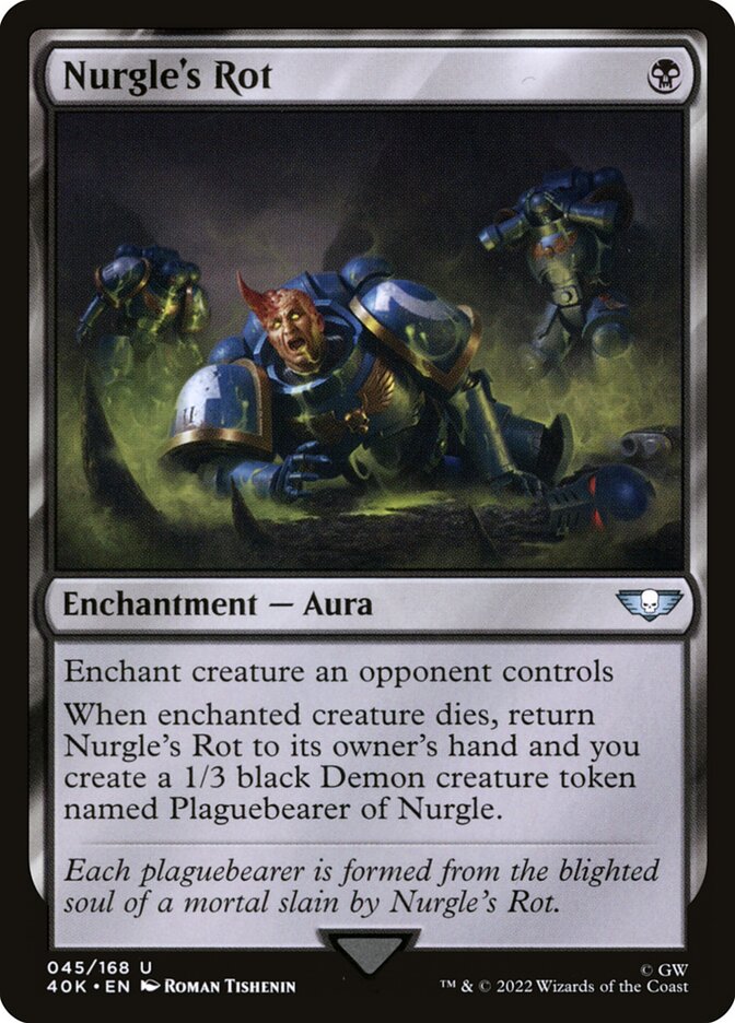 Nurgle's Rot 45/617 (Universes Beyond: Warhammer 40,000)  | Good Games Morley