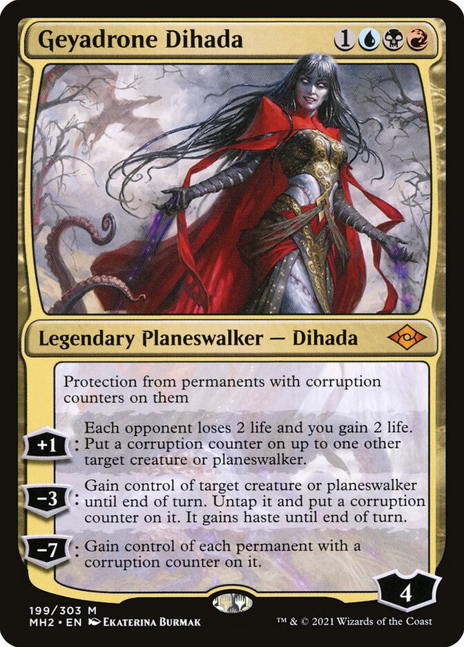 Geyadrone Dihada 199 (Modern Horizons 2)  - Foil | Good Games Morley