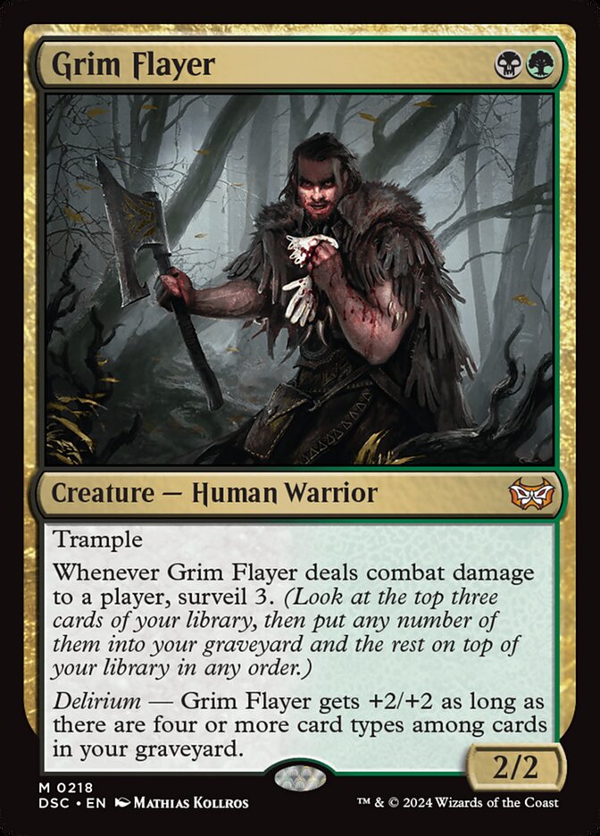 Grim Flayer 218/40 (Commander: Duskmourn: House of Horror)  | Good Games Morley