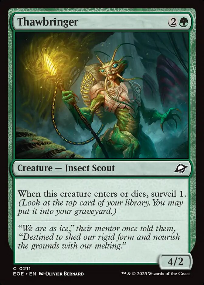 Thawbringer 211/276 (Edge of Eternities)  - Foil | Good Games Morley