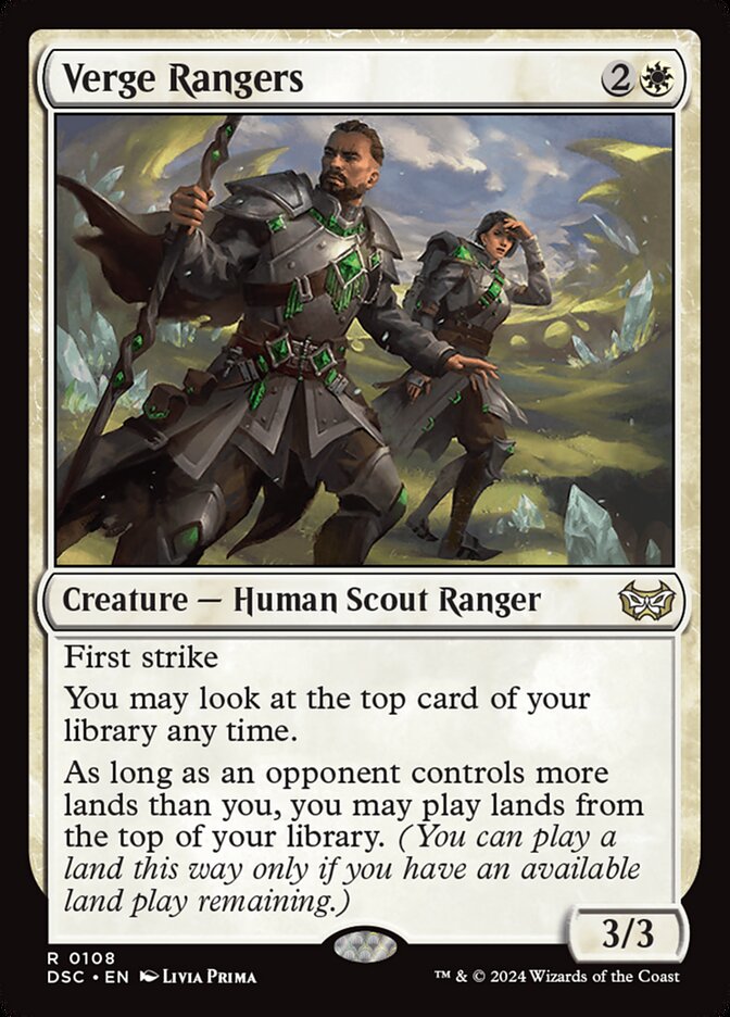 Verge Rangers 108/40 (Commander: Duskmourn: House of Horror)  | Good Games Morley