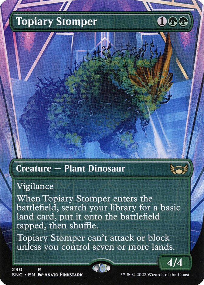 Topiary Stomper 290/281 (Streets of New Capenna)  | Good Games Morley