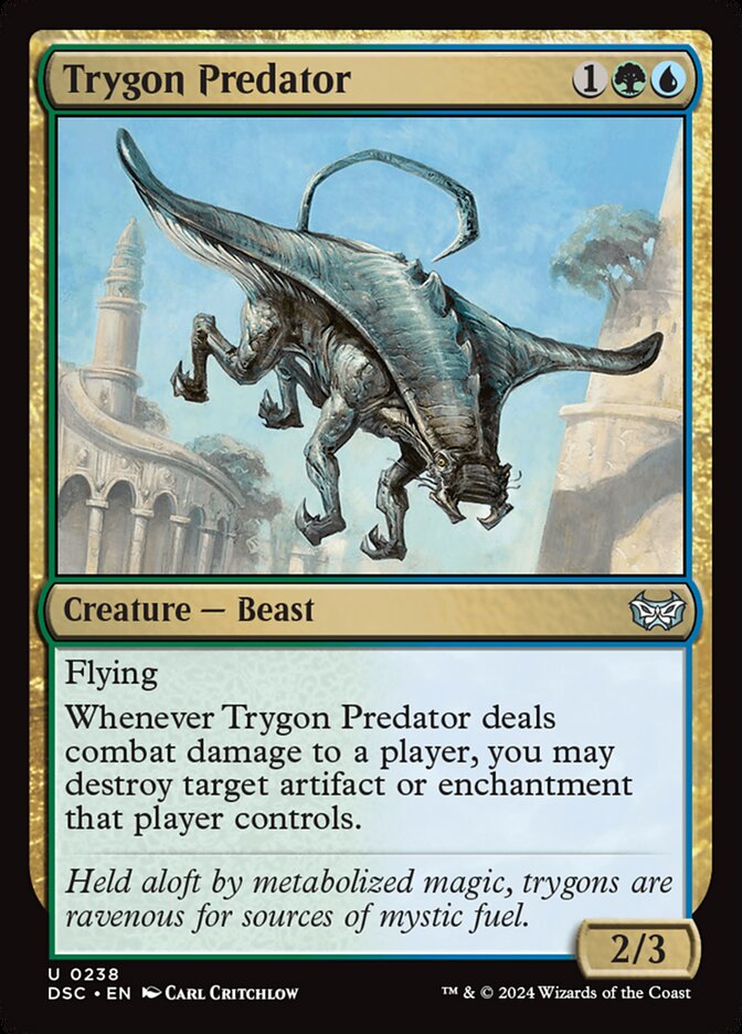 Trygon Predator 238 (Commander: Duskmourn: House of Horror)  | Good Games Morley